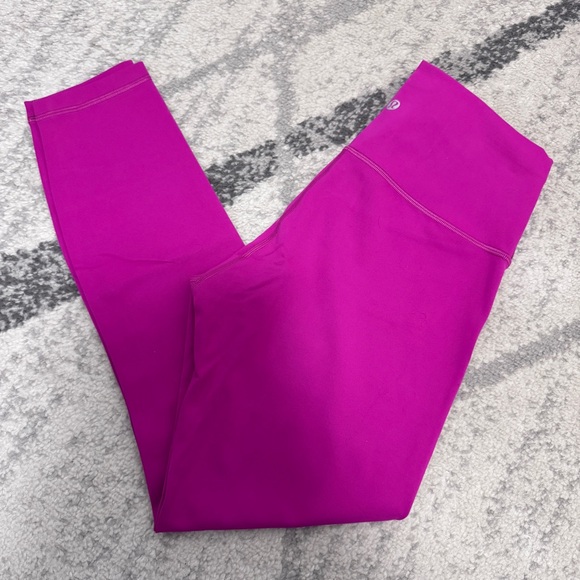 Lululemon Wunder Train Ripened Raspberry sz 8 - Picture 4 of 4